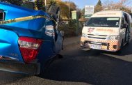 Two injured in Randburg crash