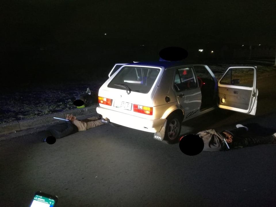 PE K9 Unit arrest hijacking suspects