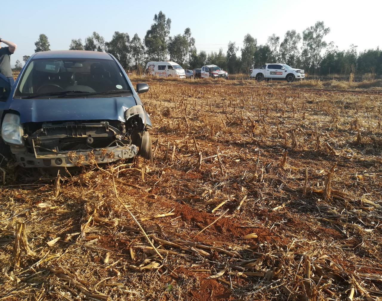 Single-vehicle collision leaves one injured in Pretoria
