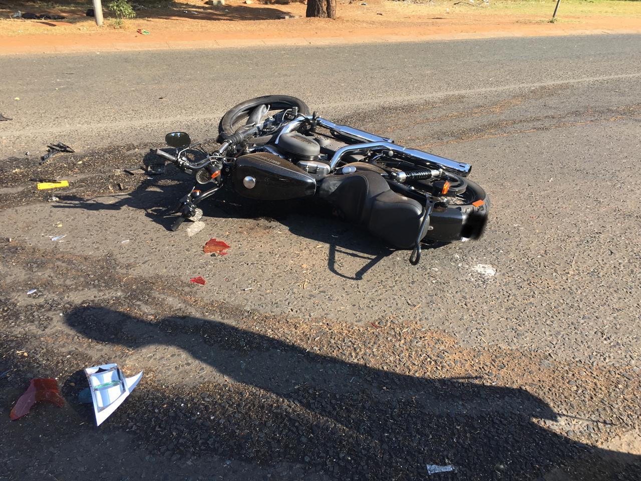 Motorcycle collision leaves one critical in Randburg