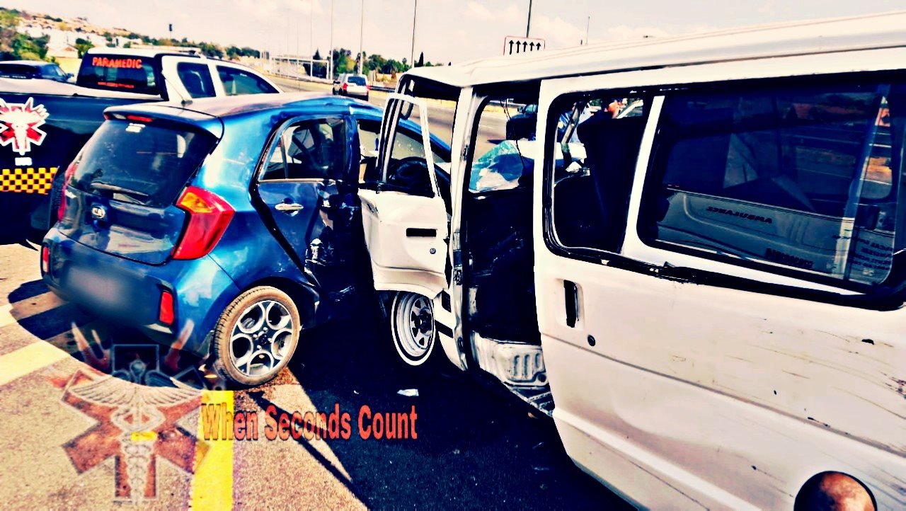 Taxi collision leaves multiple injured in N1 collision
