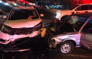 Three inured in collision at intersection in Craighall