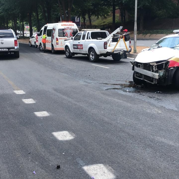 One injured in Sandton collision