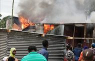 Informal homes destroyed in fire in Canelands