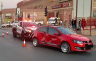 Three injured in collision at intersection in Kimberley