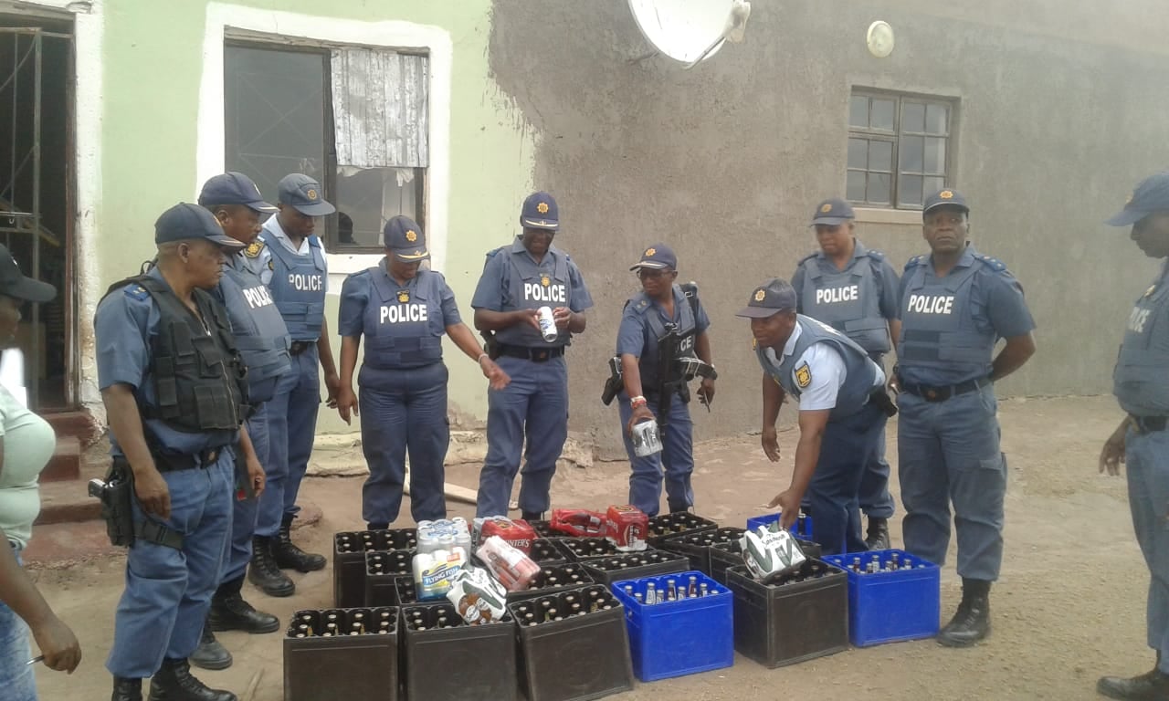 Senior officers engage in operation “Gijima Tsotsi”, Cofimvaba Cluster in the Eastern Cape