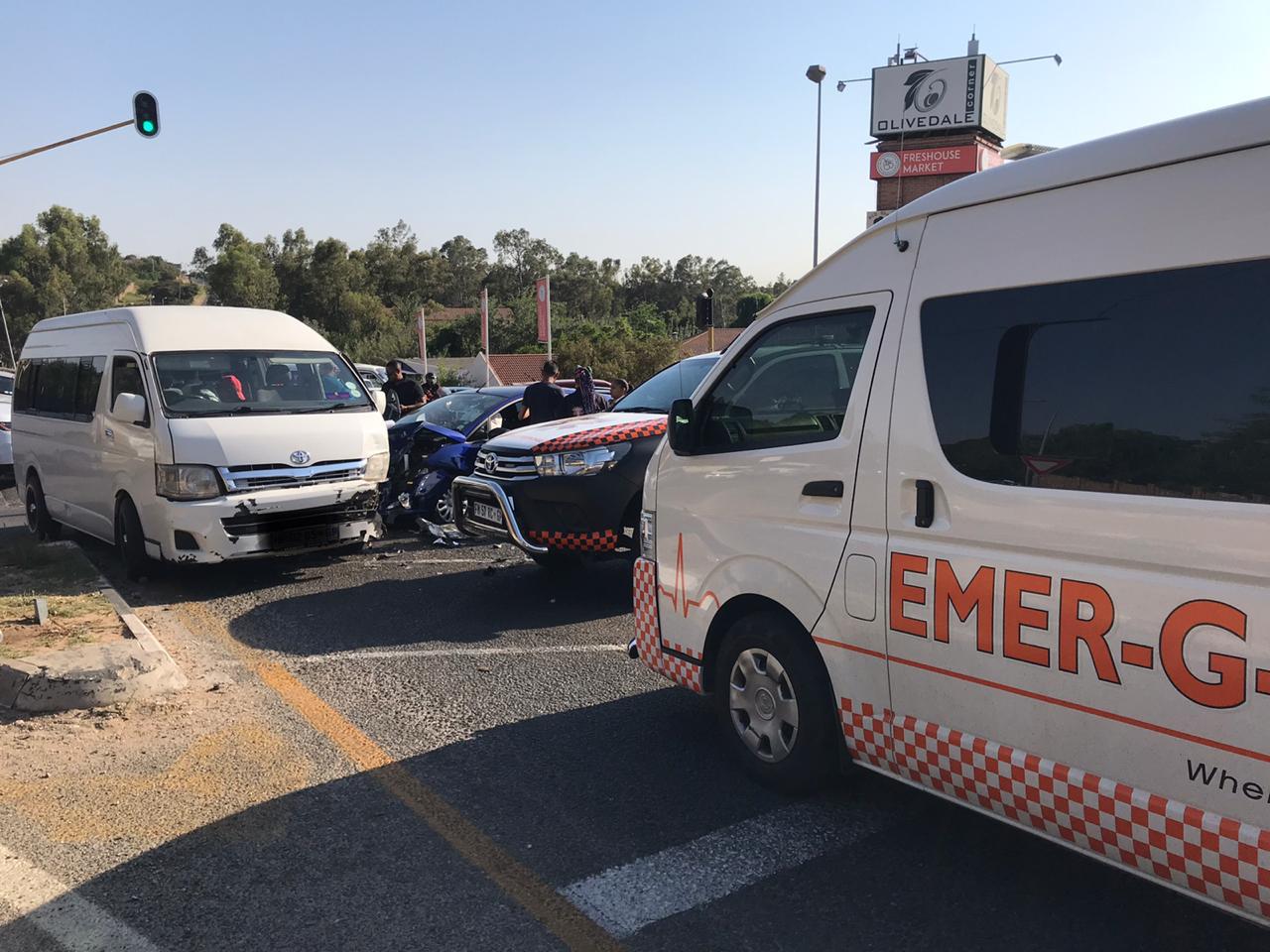 One injured in Randburg collision