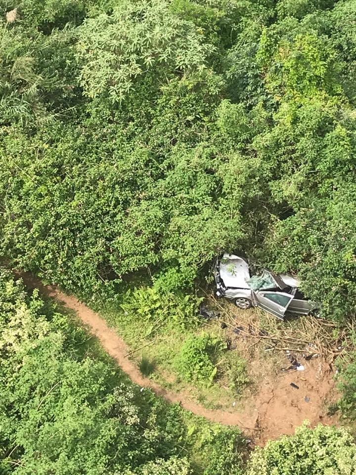 Vehicle discovered at the bottom of the Umkomaas river bridge