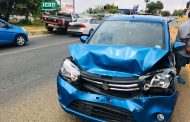 Two injured in a vehicle collision in Boskruin
