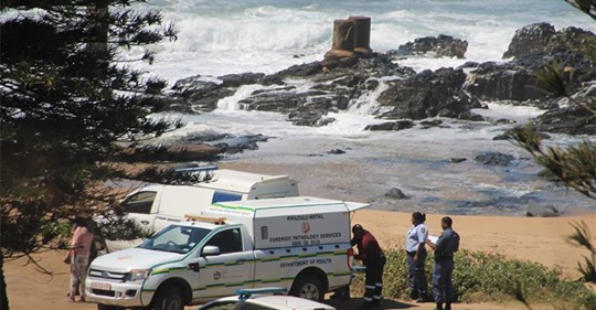 Body found at beach during prayer