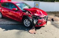Collision involving four vehicles in Randburg