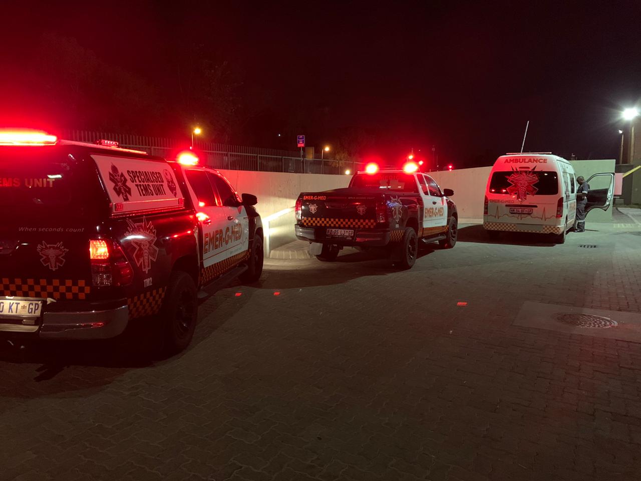 Emer-G-Med responded to a shooting in Douglasdale