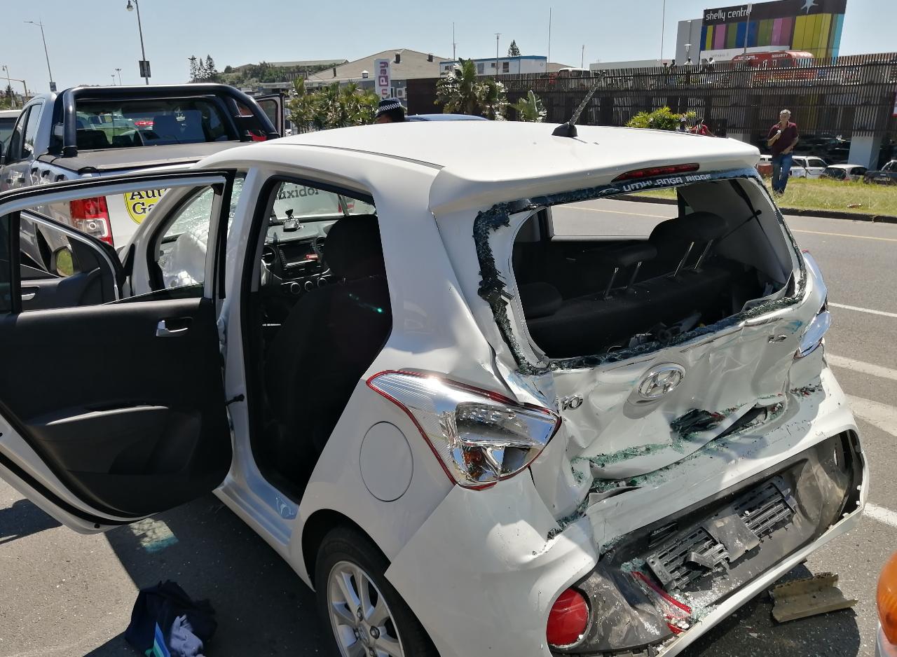 Five people injured in collision on Marine drive in Shelly Beach