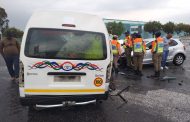 Multiple injured in a taxi collision in Robertville