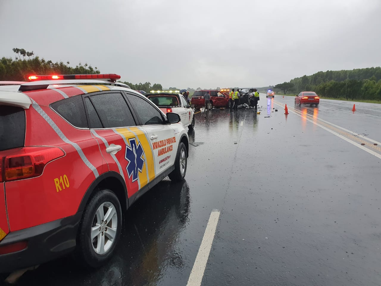 Fatal crash on the N2 close to bridge 14.