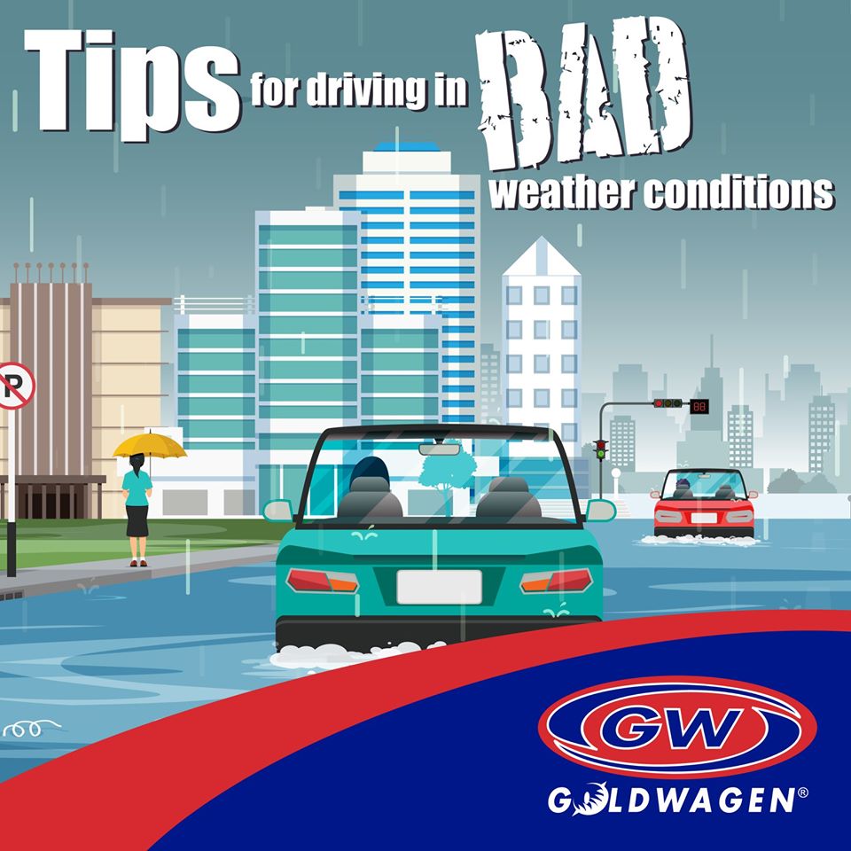 Tips for driving in bad weather conditions