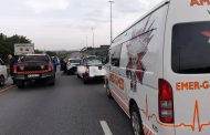Five vehicles were involved in a collision on the N1