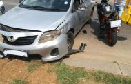 One injured in a collision Pretoria