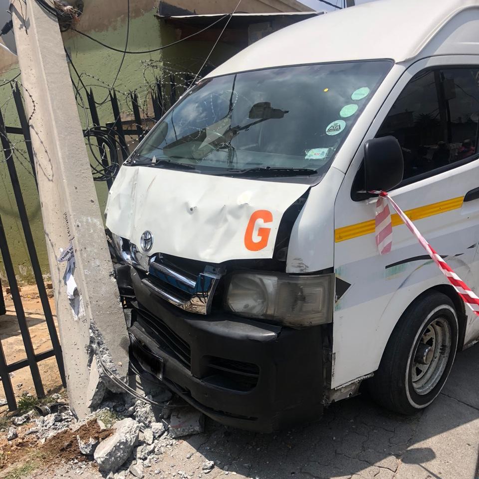 Multiple injured in a taxi collision in Alexandria