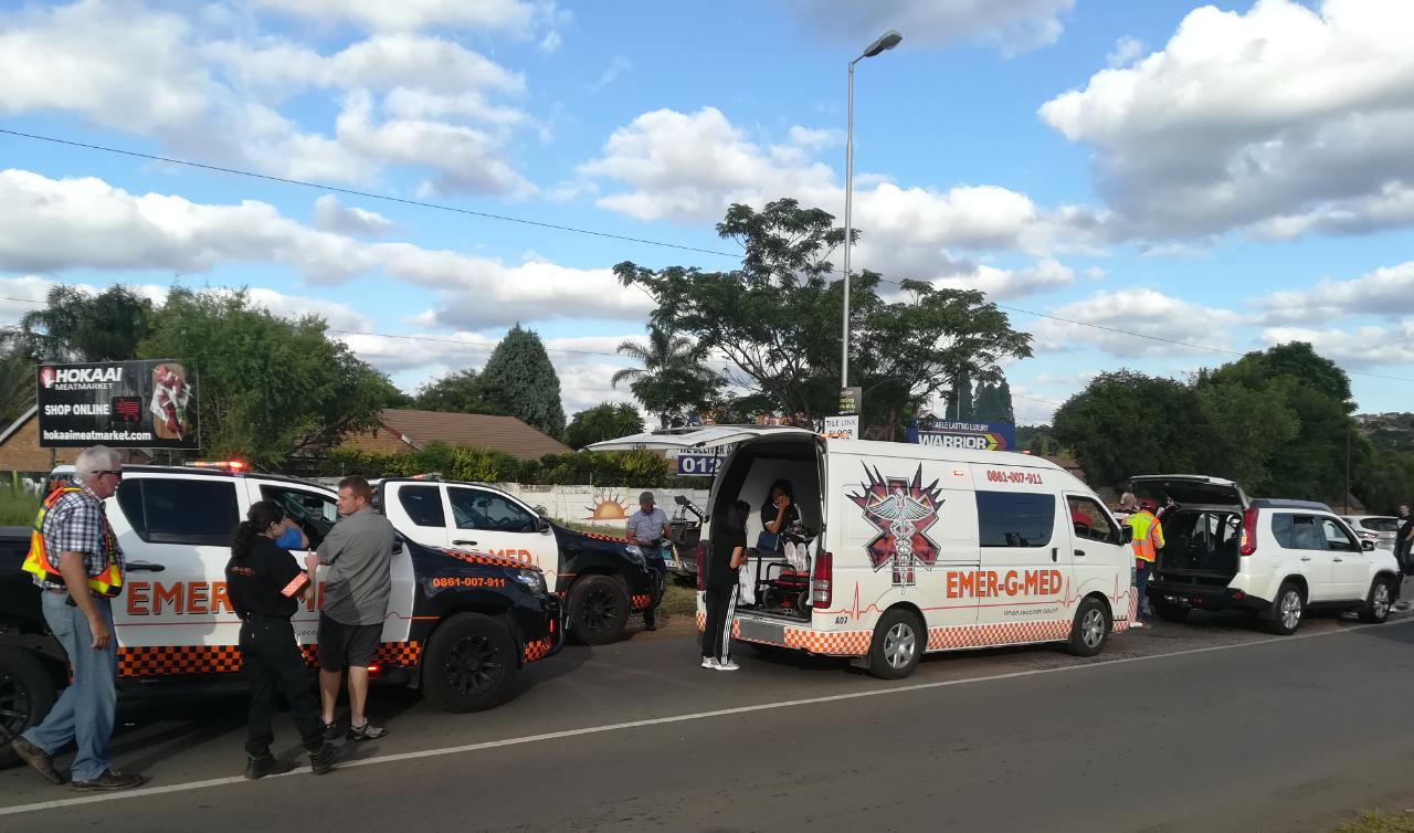 Several injured in collision in Elandsfontein