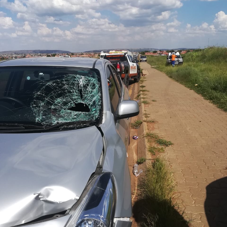 Pedestrian-vehicle collision leaves one seriously injured in Mamelodi