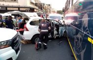 Multiple injured in a bus and vehicle collision in Rosebank