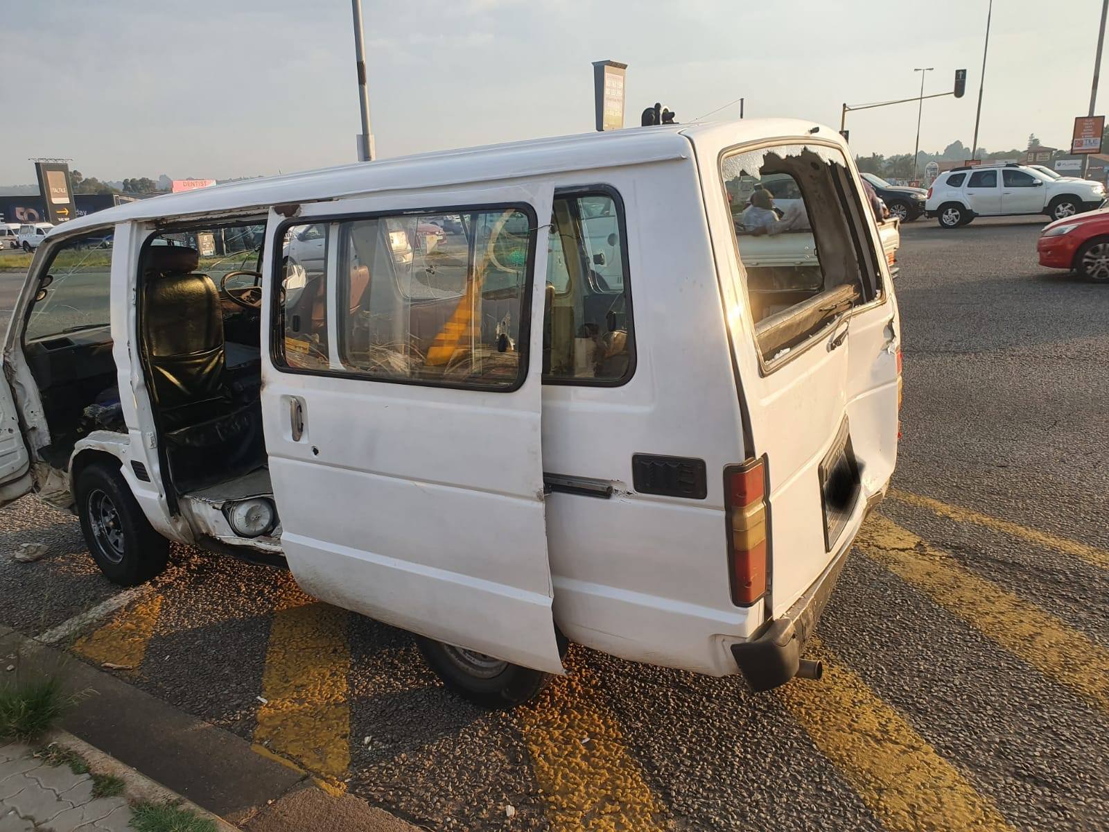 Taxi collision in Panorama AH