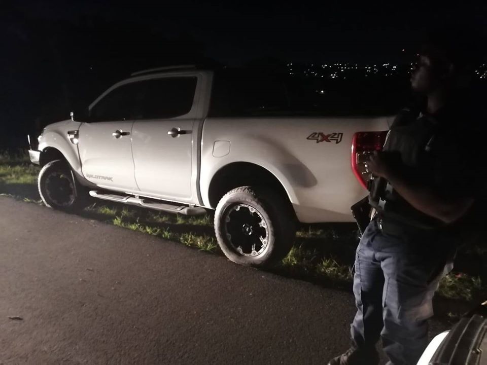 Alpha Alarms tracking team along with Tracker KZN recovered a stolen vehicle