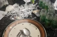 Suspected drug dealer bust at an apartment on Mahatma Gandhi Road