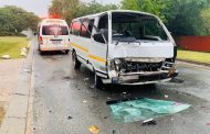 Multiple injured in a taxi collision in Olivedale