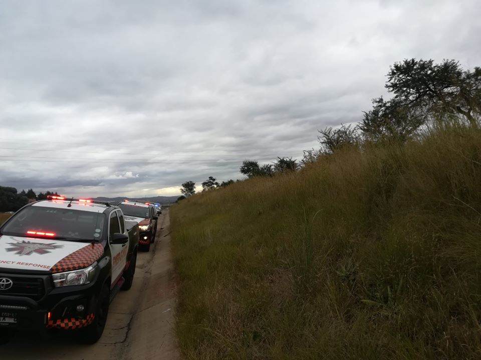 Taxi collision on the N4 in Pretoria East