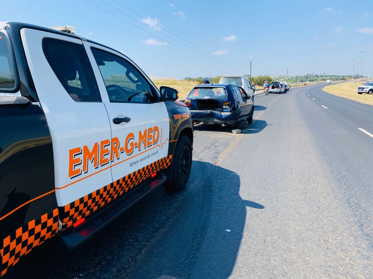 Vehicle collision on the N14