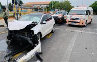 Two-vehicle collision in Randburg