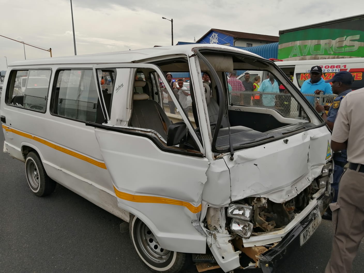 10 Injured in collision on the N2, Marburg