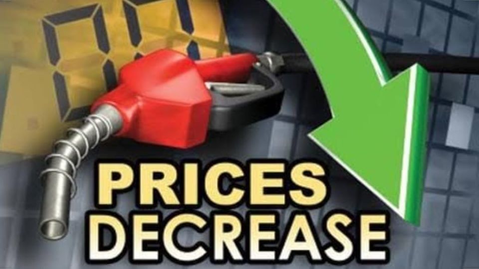 Fuel decrease from 1 April 2020 as announced by the Energy Department
