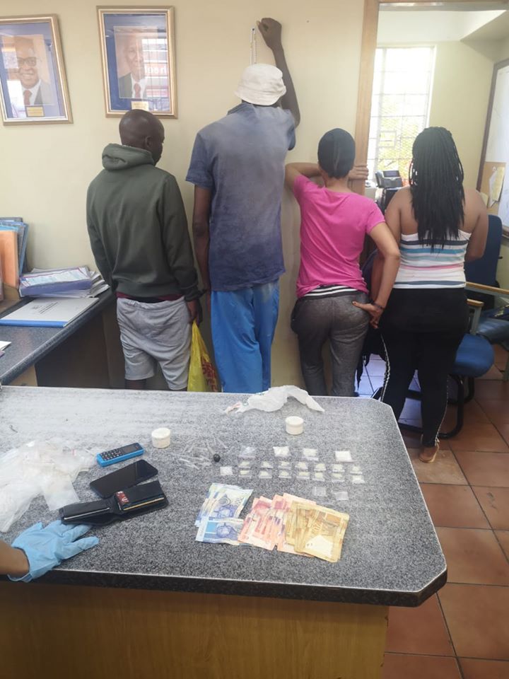 Springbok SAPS arrest four for dealing in drugs