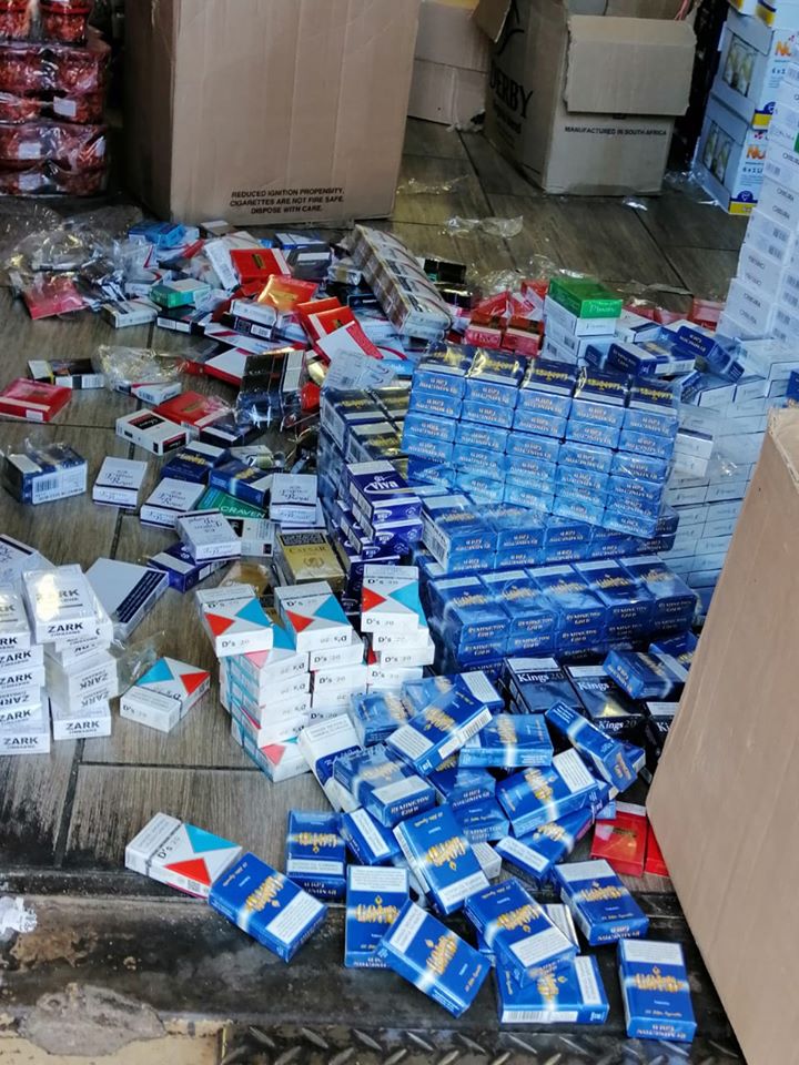 Suspect arrested and illicit cigarettes confiscated in Lephalale CBD