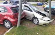 No injuries in collision at intersection in Harrismith