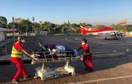 Air evacuation for patient to Queen Nandi Regional Hospital