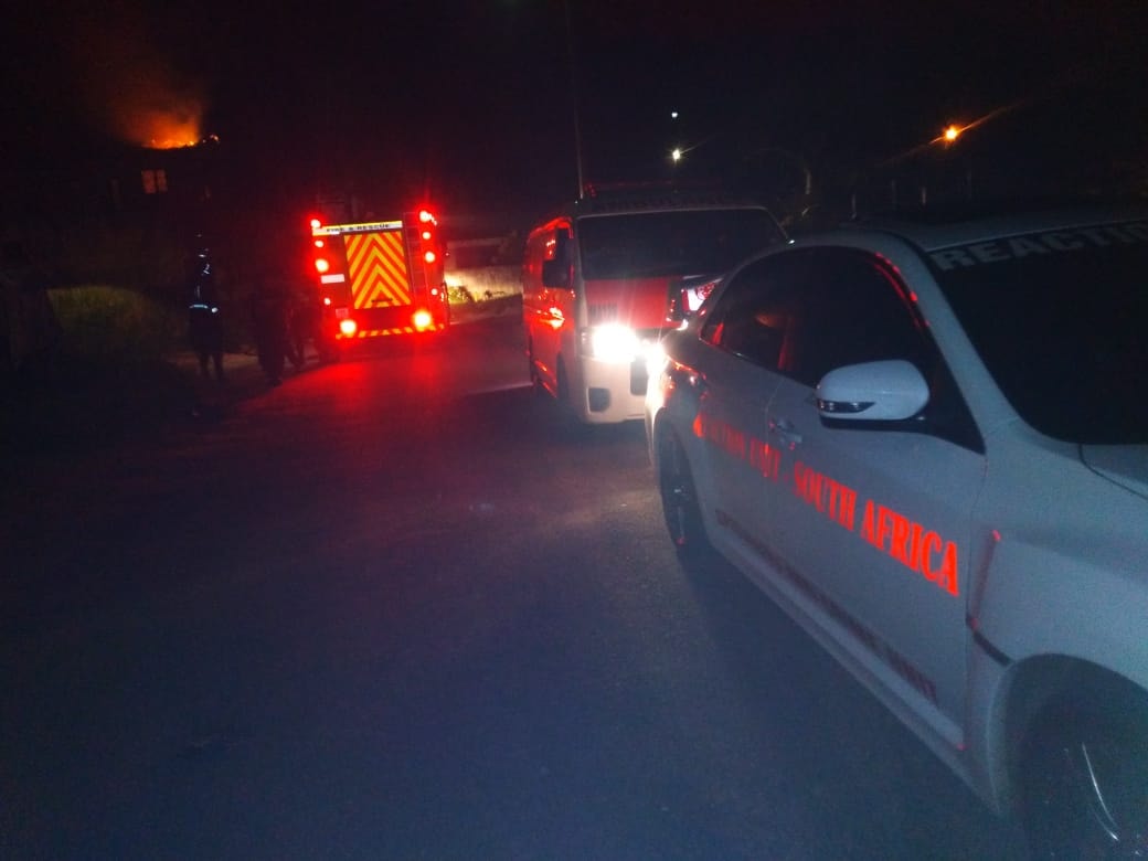 Reaction Unit Officers were called out to a residence that was on fire in in Trenance Park, Verulam