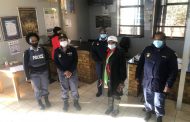 Police checks COVID-19 compliance at police stations