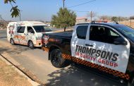 A construction worker injured after he was hit by a vehicle in Cosmo City