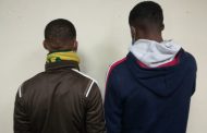 Two suspects arrested for possession of unlicensed firearm and ammunition in Grassy Park