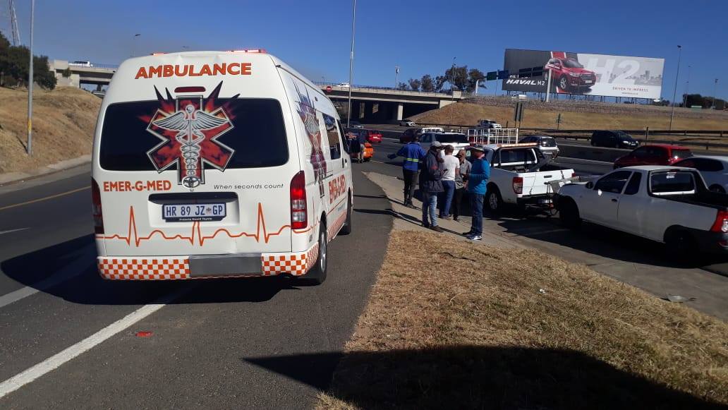 Multiple vehicle collision on the N3 near Linksfield