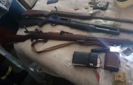 Husband and wife appear in court for possession of suspected stolen property, unlicensed firearms and ammunition