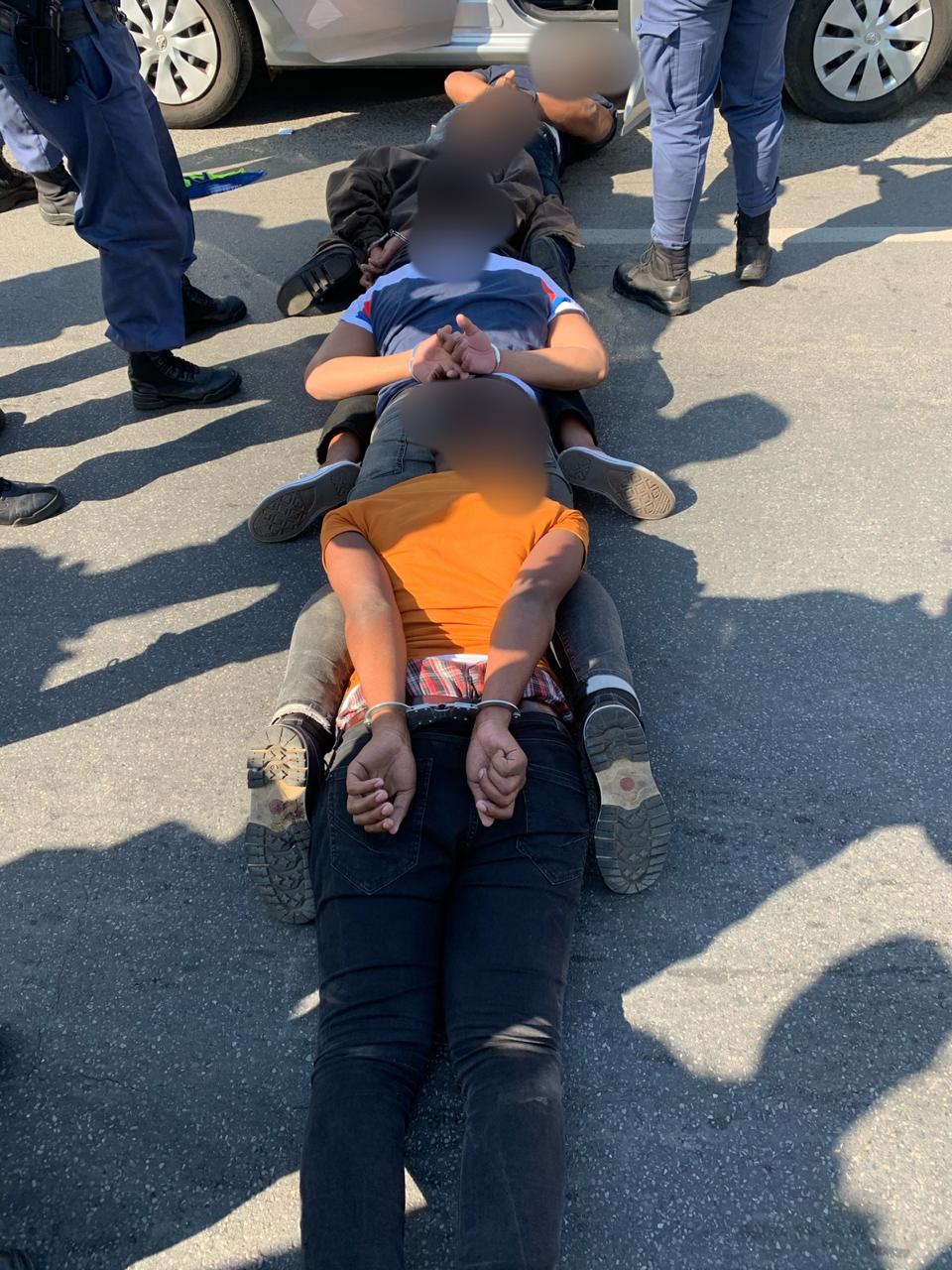 Emer-G-Med assisted to apprehend five armed suspects in Fourways
