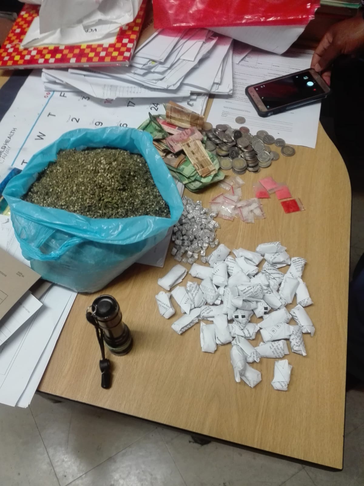 Drugs confiscated in Gugulethu