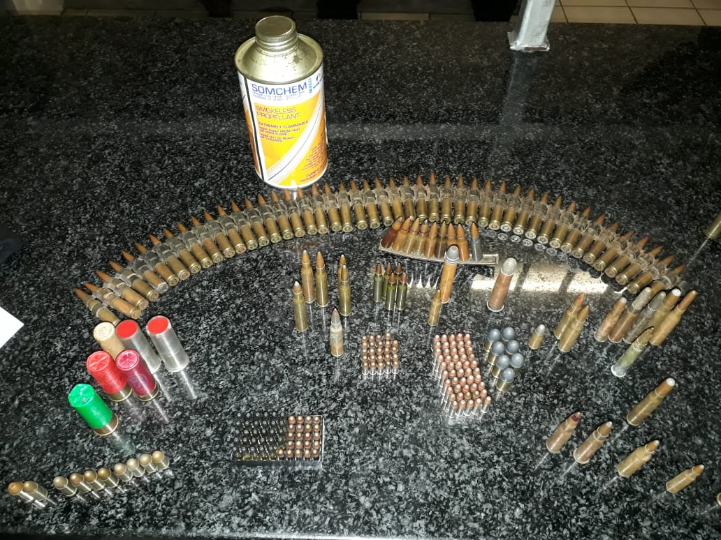 Man arrested for pointing of firearm and possession of ammunition in Millerton