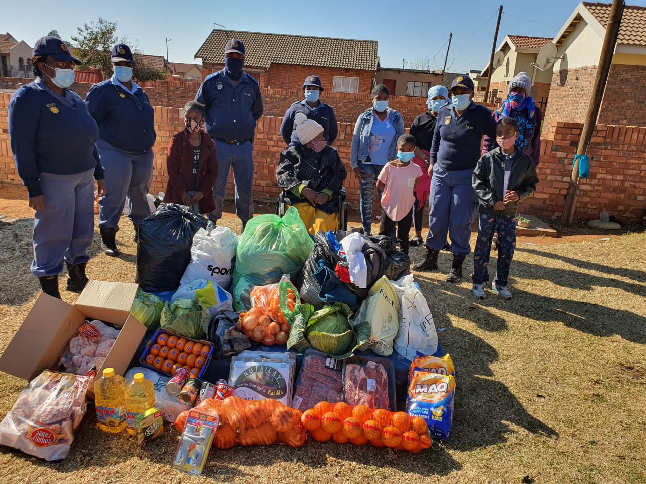 SAPS in the Northern Cape reaches out to family who lost their home in a fire