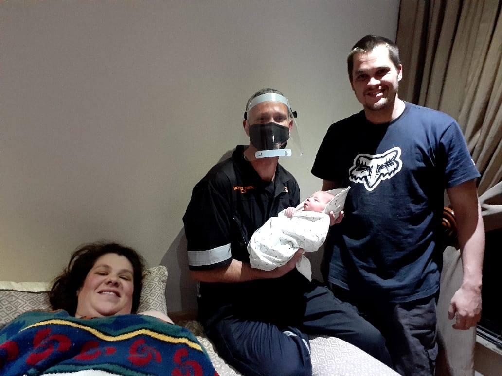 Emer-G-Med helped deliver a baby in Breaunanda